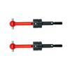 2 Pcs Metal Universal Drive Shaft CVD 53792 for Tamiya TT-01 TT01 TT-02 TT02 TA04 1/10 RC Car Upgrade Parts (Color : Blue) view 4