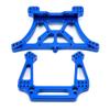 Aluminum Front & Rear Shock Tower Mounts Replace 3638 3639 for 1/10 Traxxas Slash 2WD Rustler Stampede VXL Skully Upgrade Parts (Color : Blue) view 2