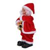 Christmas Funny Santa Dancing and Singing Electric Santa Claus Doll, Holiday Interactive Moving Figure Festive Musical Ornament Xmas Funny Decoration 11.8In view 2