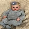 iCradle Reborn Baby Dolls 19 Inch Realistic Newborn Baby Girl Doll Real Life Baby Dolls with Outfit & Accessories view 1
