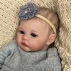 iCradle Reborn Baby Dolls 19 Inch Realistic Newborn Baby Girl Doll Real Life Baby Dolls with Outfit & Accessories view 3