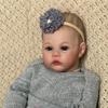 iCradle Reborn Baby Dolls 19 Inch Realistic Newborn Baby Girl Doll Real Life Baby Dolls with Outfit & Accessories view 4