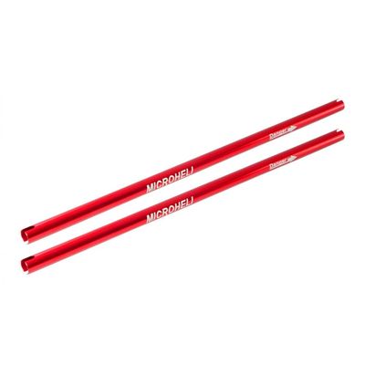 MICROHELI CNC Aluminum 230mm Tail Boom Extension (RED) - Blade Infusion 180