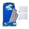Wildkin Modern Nap Mat Comes with Back-up Removable Pillow (Sharks) view 1