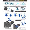 HAIBOXING RC Cars Metal Spare Parts, 1/18 RC Trucks Replacement Parts Apply to 2021 New Version 18858 & 18859 &18859A view 4