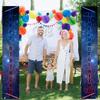 2 Pcs Happy Birthday Porch Decorations - May The Force Be With You And Happy Birthday - Party Door Decoration, Boy's Girl's Birthday Banners, Kid's Birthday Party Supplies view 3