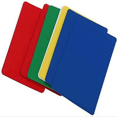 SGerste Set of 10 Poker Size Cut Cards for Blackjack Casino Board Game 64 x 88mm