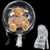 10Pcs Pre Stretched Extra Wide Mouth BoBo Balloons, 30 Inch Large Clear Stuffing Ball, Giant Transparent Balloons for Valentine's Day/Baby Shower/Christmas/Wedding/Birthday Party Decoration view 1