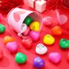 Jerify 48 Pieces Valentine's Day Heart Stress Balls Foam Inspirational Colorful Motivational Stress Balls Quotes Anxiety Relief Toys for Kids Adults Wedding School Carnival Reward (8 Colors) view 4