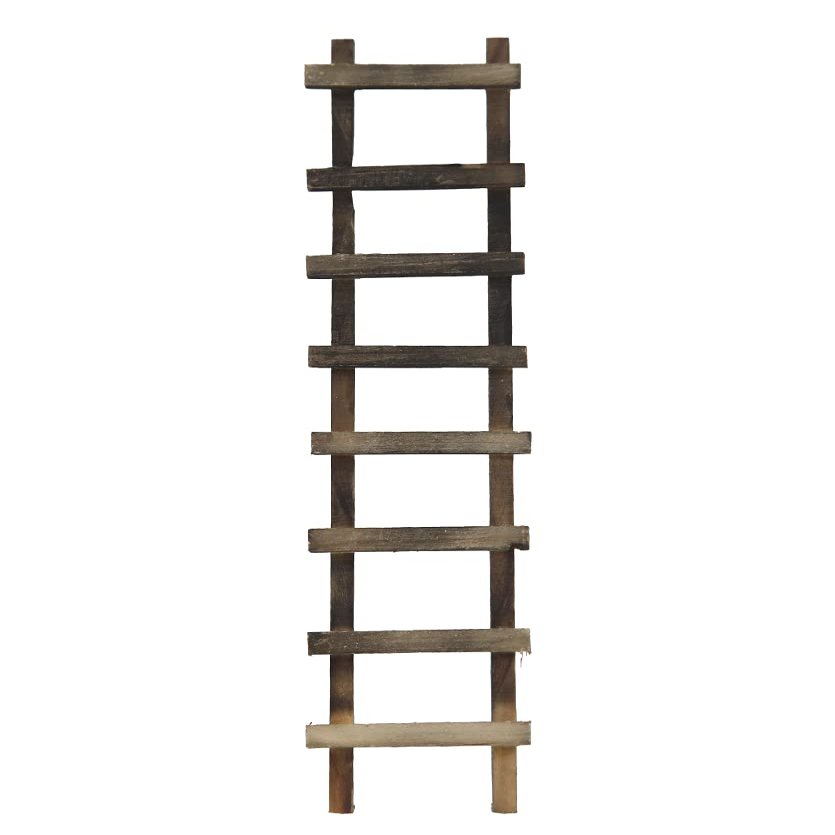 Melody Jane Dolls Houses Dollhouse Rustic Step Shelf Ladder Barn Loft Staircase Stable Farm Accessory