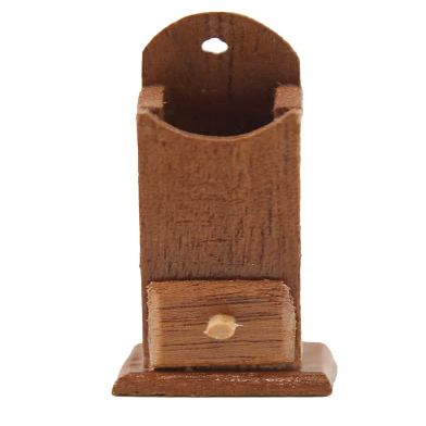 Melody Jane Dolls Houses Dollhouse Antique Wall Pipe Box Spoon Rack Candle Storage Boxes Accessory