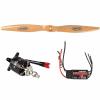 NOBRIM Propeller Motor ESC Set Motive Power Driving Force Kit for RC Electric Model Airplane view 1