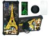Blu Studio X5 Max 2022 5.7 Inch Case Compatible with Blu Studio X5 Max 2022 5.7 Inch Phone Case Cover [with Tempered Glass Screen Protector][Hard PC + Soft Silicone][Gold Glitter+Luminous] JSH-TT view 1