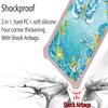 Blu Studio X5 Max 2022 5.7 Inch Case Compatible with Blu Studio X5 Max 2022 5.7 Inch Phone Case Cover [with Tempered Glass Screen Protector][Hard PC + Soft Silicone][Gold Glitter+Luminous] JSF-YHD view 2