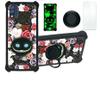 Blu Studio X5 Max 2022 5.7 Inch Case Compatible with Blu Studio X5 Max 2022 5.7 Inch Phone Case Cover [with Tempered Glass Screen Protector][Hard PC + Soft Silicone][Luminous Effect] YGH-LZM view 1