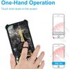 jioeuinly Sky Device Elite G55 Case Compatible with Sky Device Elite G55 Phone Case Cover [with Tempered Glass Screen Protector][Hard PC + Soft Silicone][Gold Glitter+Luminous] JSH-TT view 4