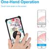 jioeuinly Blu Studio X10l Case Compatible with Blu Studio X10l Phone Case Cover [with Tempered Glass Screen Protector][Hard PC + Soft Silicone][Colorful Reflect Light] IMDH-MDH view 4