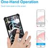 HotPepper Serrano 3 Case Compatible with Hot Pepper Serrano 3 Hpp-L55b Qlink Wireless Phone Case Cover [with Tempered Glass Screen Protector][Hard PC + Soft Silicone][Colorful Reflect Light] IMDH-HS view 4