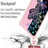 HotPepper Serrano 3 Case Compatible with Hot Pepper Serrano 3 Hpp-L55b Qlink Wireless Phone Case Cover [with Tempered Glass Screen Protector][Hard PC + Soft Silicone][Colorful Reflect Light] IMDF-JXX view 2
