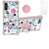 jioeuinly Blu Studio X10 2022 Case Compatible with Blu Studio X10 2022 Phone Case Cover [with Tempered Glass Screen Protector][Hard PC + Soft Silicone][Colorful Reflect Light] IMDF-HUA45 view 1