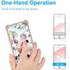 Blu Studio X5 Max 2022 5.7 Inch Case Compatible with Blu Studio X5 Max 2022 5.7 Inch Phone Case Cover [with Tempered Glass Screen Protector][Hard PC + Soft Silicone][Colorful Reflect Light] IMDF-HUA49 view 4