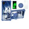 jioeuinly Moxee M2160 Case Compatible with Moxee M2160 Phone Case Cover [with Tempered Glass Screen Protector][Hard PC + Soft Silicone][Luminous Effect] YGL-LAN view 1