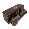 Brass Optical Kaleidoscope  Vintage 3D Mirror Lens Kaleidoscope in Wooden Box, Educational Science Gift, Home Decor & Collectible for Adults view 3