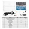 ISolderStore Soldering Practice Kits 4 Digital DIY Clock Kits Color Electronic Clock Kit Solder Practice Kit for Student Child view 4