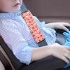 Biyejit Cute Cartoon Corgi Print Kids Car Seat Belt Cover Safety Belt Cushion Neoprene Soft Car Seat Belt Pad Car Seat Shoulder Protector Pillow Belt Cover Pad for Baby Boys Girls view 2