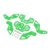 Losi Chassis Set Green LMT Mega KS LOS241058 Elec Car/Truck Replacement Parts view 1
