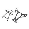 Losi Front & Upper Cage Bars Black LMT Mega LOS241055 Elec Car/Truck Replacement Parts view 1