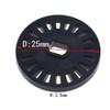 12 grille TT motor photocoding disc encoder smart car robot wheel (10pcs wheel) view 2