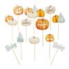 Baby Pumpkin Centerpiece Sticks  12 Pieces view 1