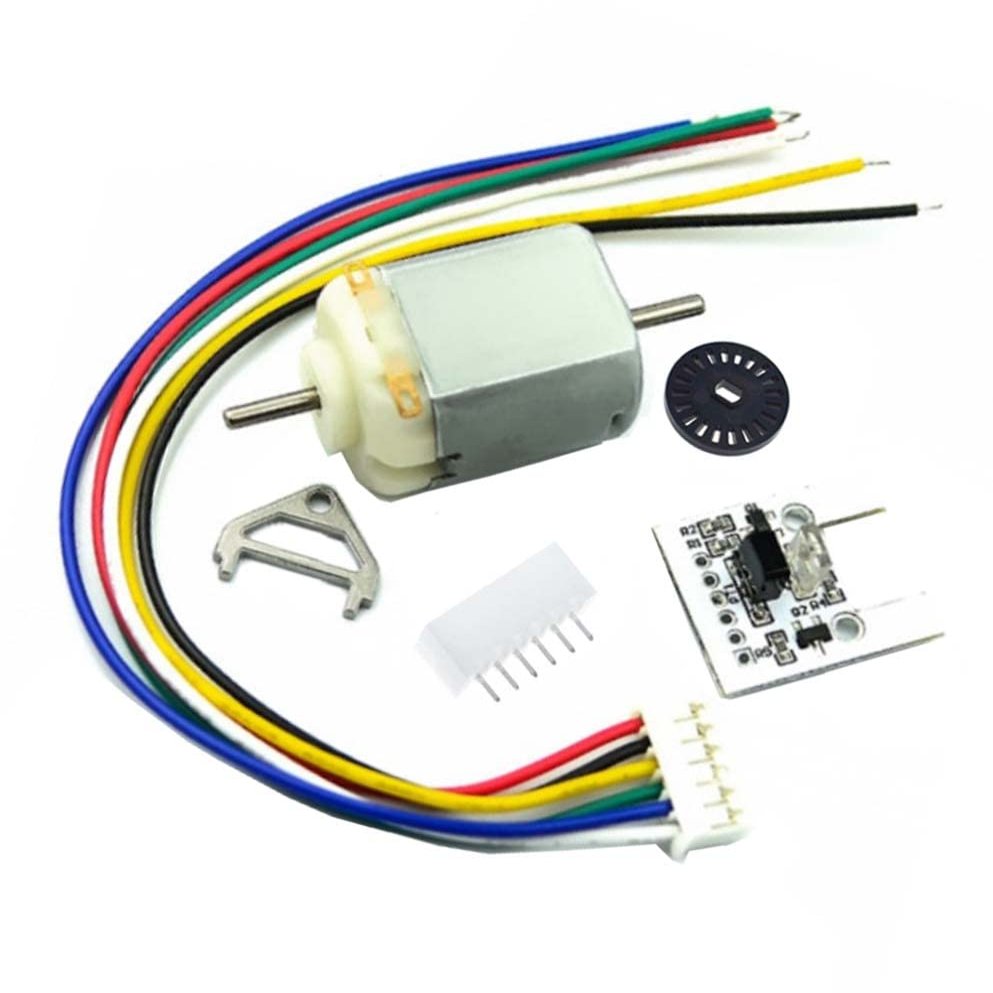 12 grille TT motor photocoding disc encoder smart car robot wheel (KIT)