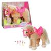 BABY Born Zapf Creation 835203 My Cute Horse Electronic Plush Horse with Running and Sound Function, Pink Saddle, Pink Bridle and Pins for Decorating view 1