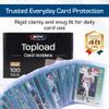 BCW 3x4 Standard Topload Card Holders | 200 Pack | Rigid Toploaders for Cards | Standard Trading Card Toploaders for Baseball, Pokmon, MTG, Sports Cards | Holds Up to 20 pt view 2
