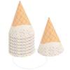 Fun Express Ice Cream Cone Party Hats - 8 Pieces view 1