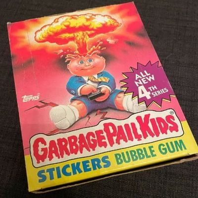 1986 Topps Garbage Pail Kids Original Series 4 Box 48-Packs