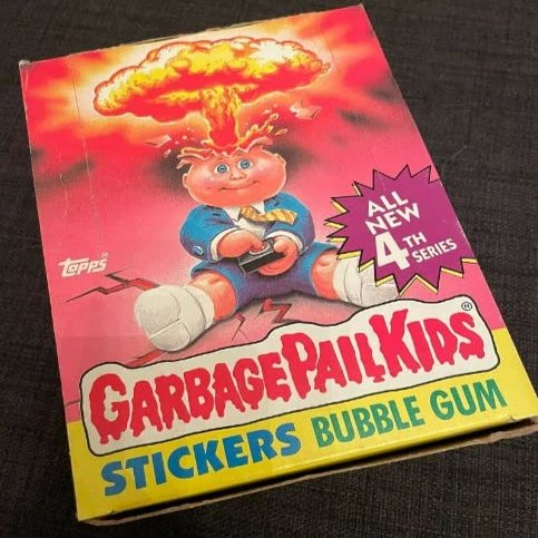 1986 Topps Garbage Pail Kids Original Series 4 Box 48-Packs