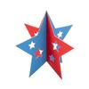Patriotic Glitter Star Centerpieces - 6 Pieces view 1