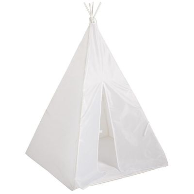 Fun Express White Teepee Play Tent - VBS Vacation Bible School Supplies/Decor
