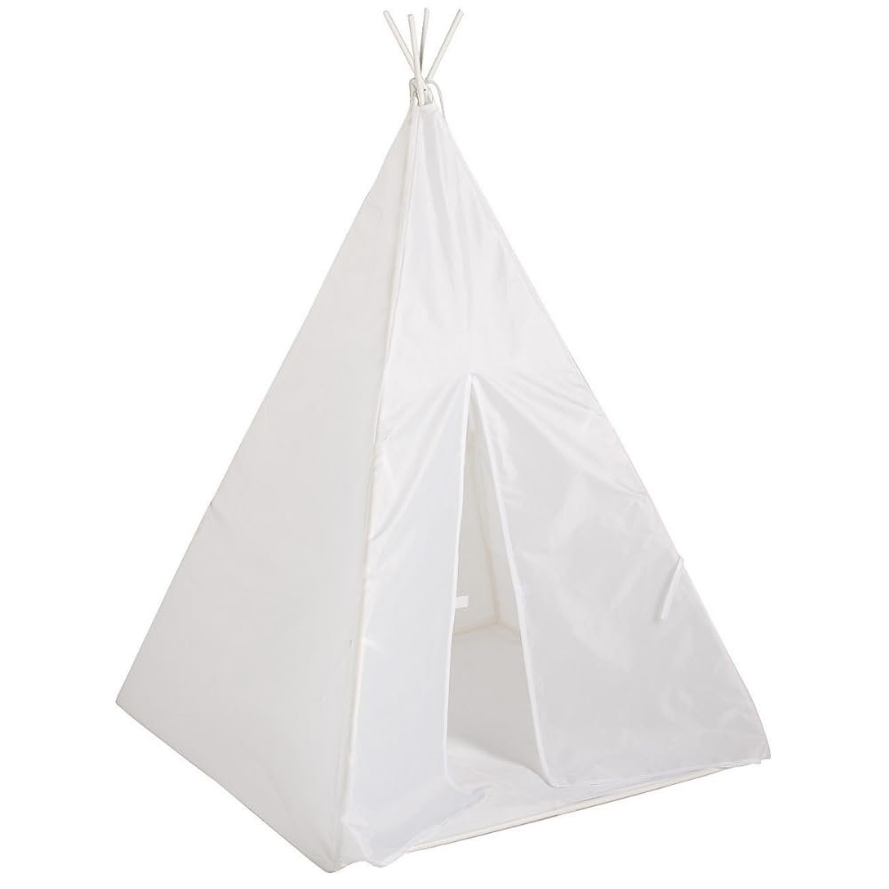 Fun Express White Teepee Play Tent - VBS Vacation Bible School Supplies/Decor