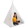 Fun Express White Teepee Play Tent - VBS Vacation Bible School Supplies/Decor view 2