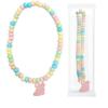 Fruidles Easter Bunny Candy Necklace, Multicolor Fruit-Flavored Chewables for Party Favors (12-Pack) view 2