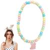Fruidles Easter Bunny Candy Necklace, Multicolor Fruit-Flavored Chewables for Party Favors (12-Pack) view 4