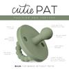 Ryan & Rose Cutie PAT Pacifier Teether (Bulb, Ivy) view 2