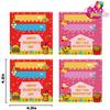 24 Packs Valentines Day Cards with Fast Food Building Blocks, Valentines Food Cars Set for Kids Valentines Day Gifts, Valentines Classroom Exchange, Valentines Party Favors, Valentines Greeting Cards view 2