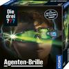 Die drei ??? Kosmos Agent Glasses Built-in Double LED Night Light Up Visor Prefold with Search Lens and Magnifying Lens Detective Toy Role Play view 1