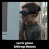 Die drei ??? Kosmos Agent Glasses Built-in Double LED Night Light Up Visor Prefold with Search Lens and Magnifying Lens Detective Toy Role Play view 3
