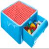 Build & Go Storage Case with 100 Blocks - Kid's Building Block Portable Storage Case - Children's Travel Building Bock Set - Includes 100 Blocks & Compatible with Other Leading Brands view 1